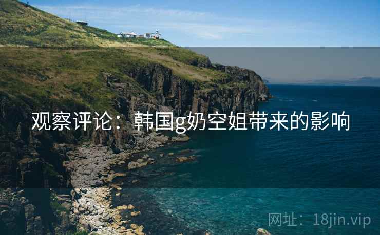 观察评论：韩国g奶空姐带来的影响  第2张