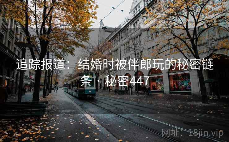 追踪报道：结婚时被伴郎玩的秘密链条 · 秘密447  第4张